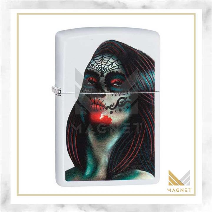 فندک زیپو DAY OF THE DEAD LADY TATTO 29400